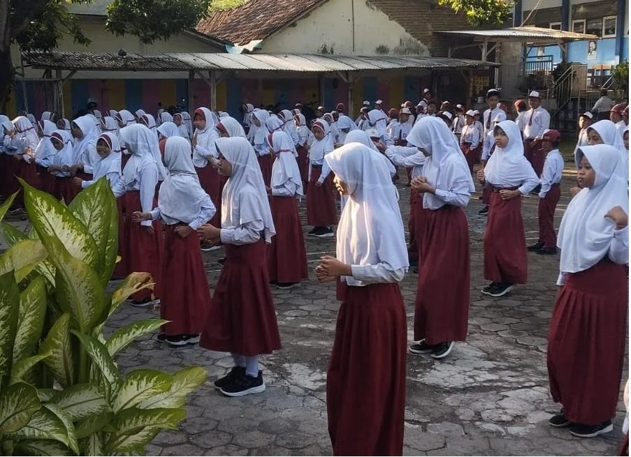 Kegiatan Senam Pagi Bulan April